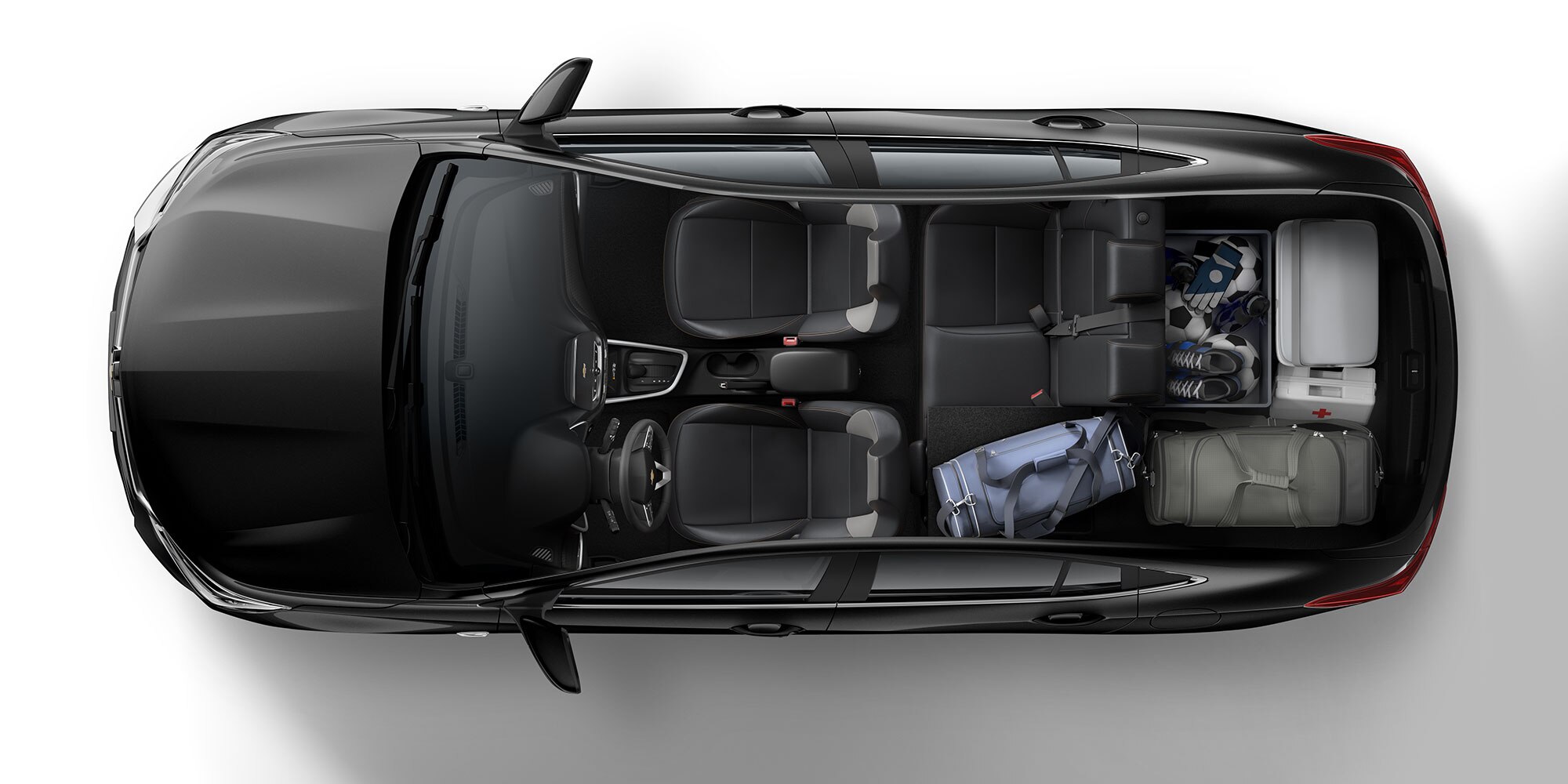 Espacio interior para ir a hacer deportes en Chevrolet Onix 2025, sedán