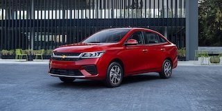 Chevrolet Aveo 2026 diseñado con manijas exteriores al color de la carrocería