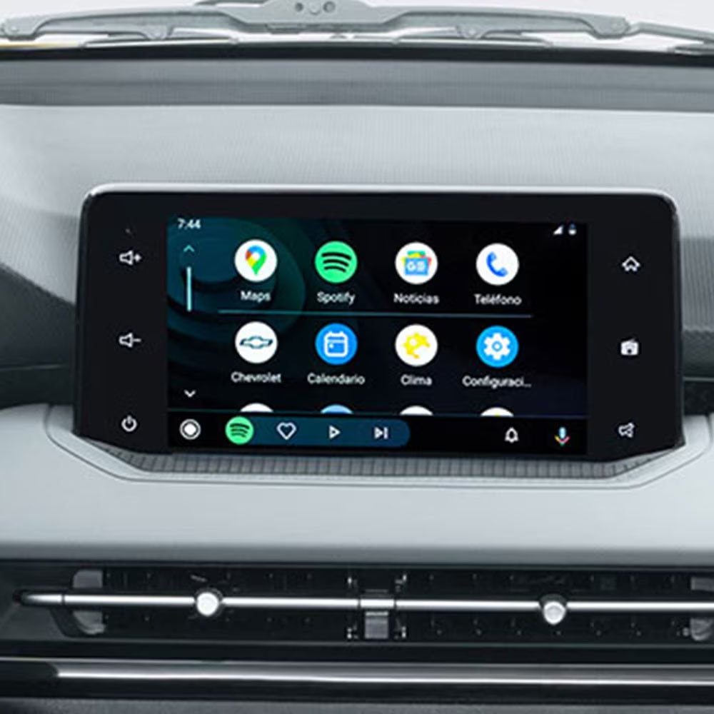 Palanca de velocidades en color negro disponible para Chevrolet Aveo sedán 2026