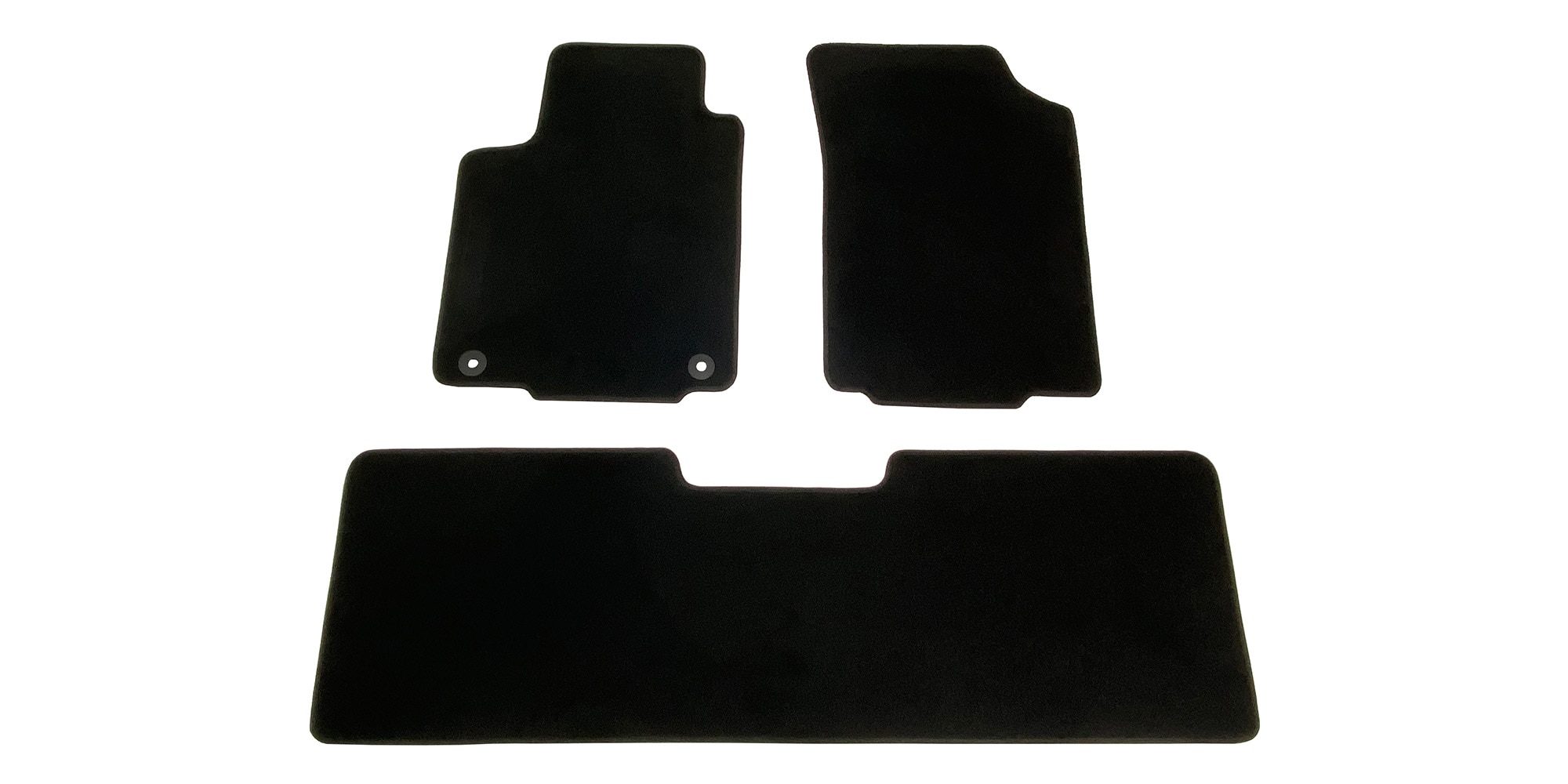 Tapetes de alfombra primera y segunda fila de Chevrolet Captiva