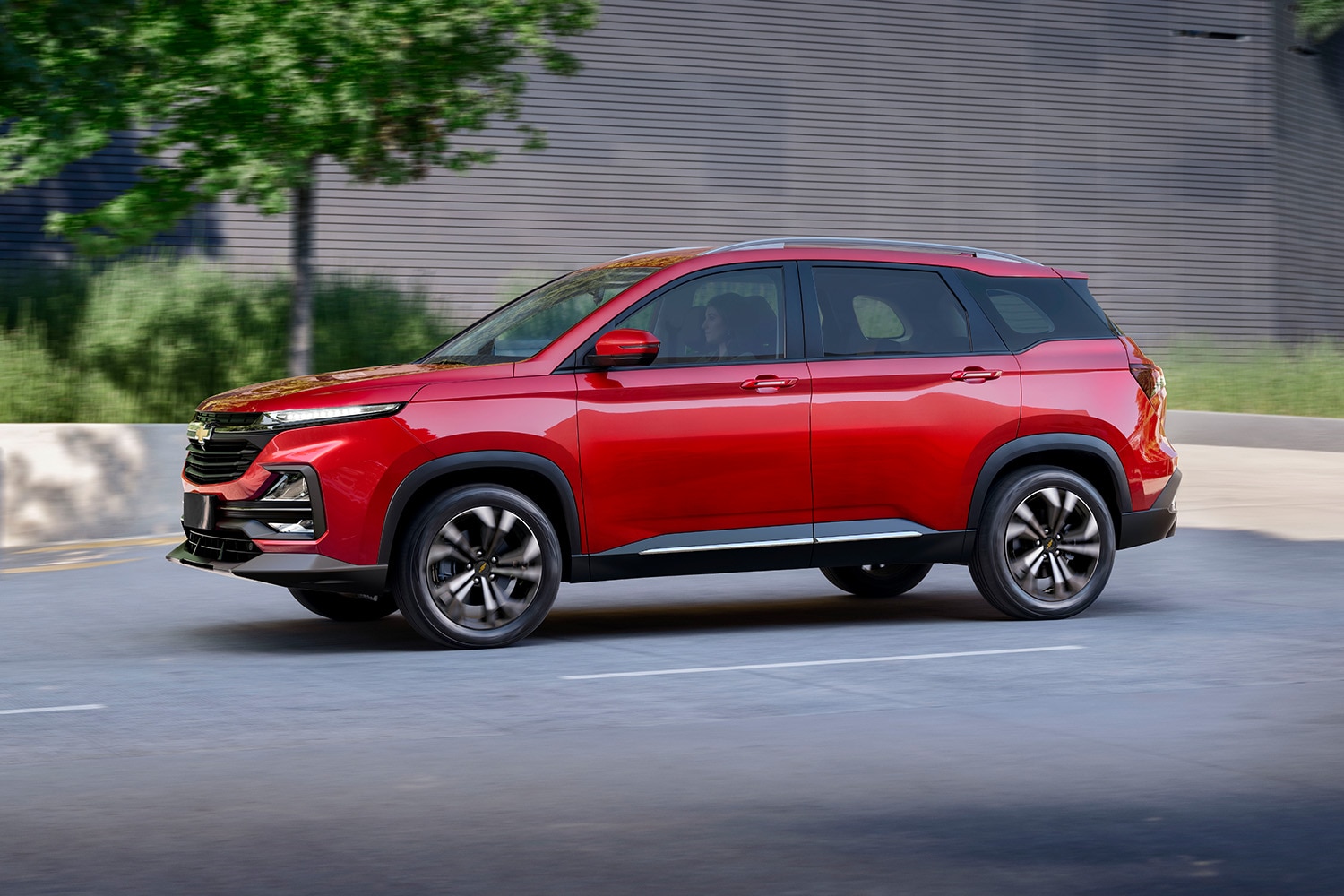 Diseño exterior exclusivo de Chevrolet Captiva ICE