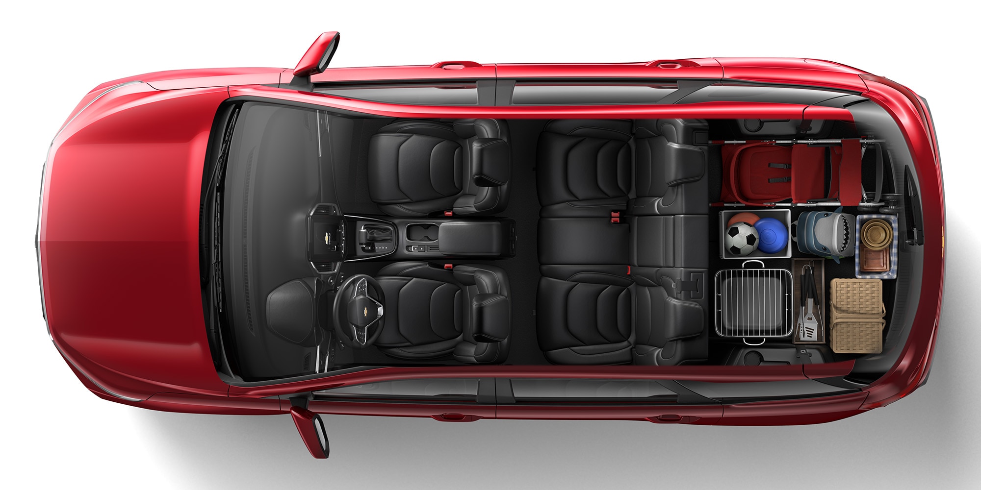 Chevrolet Captiva 2026 tu camioneta equipada con más espacio y confort interior para viajar en familia