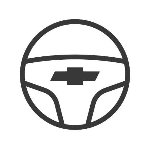 Ícono de modos de manejo en el volante Chevrolet Equinox EV 2024 SUV eléctrica deportiva